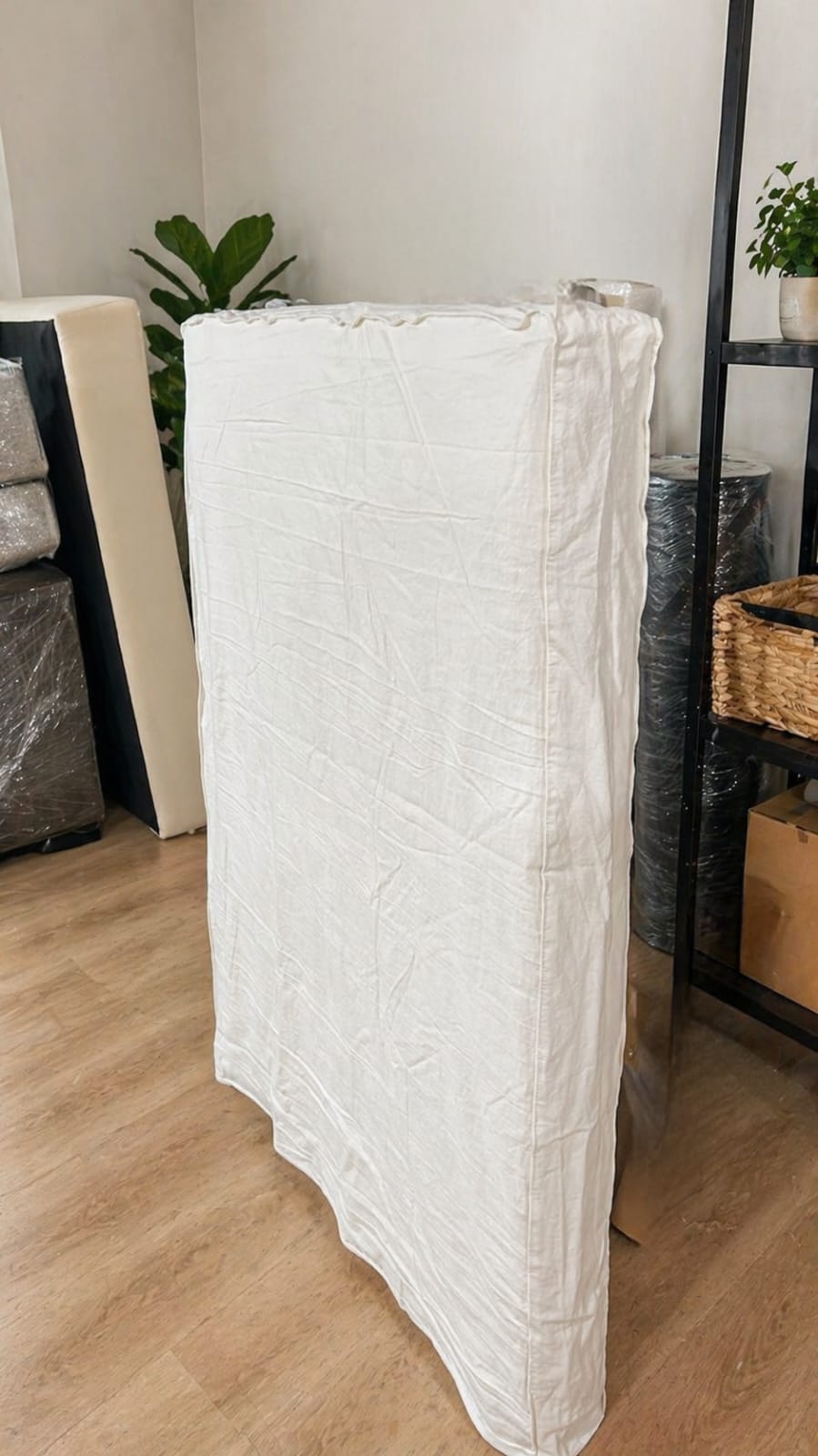 Respaldo de cama en tusor